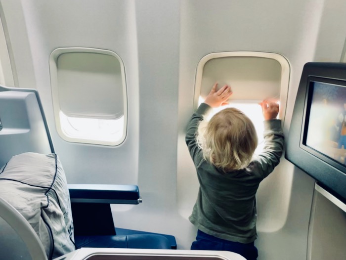 Flying with a toddler