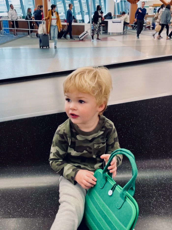 Flying with a toddler