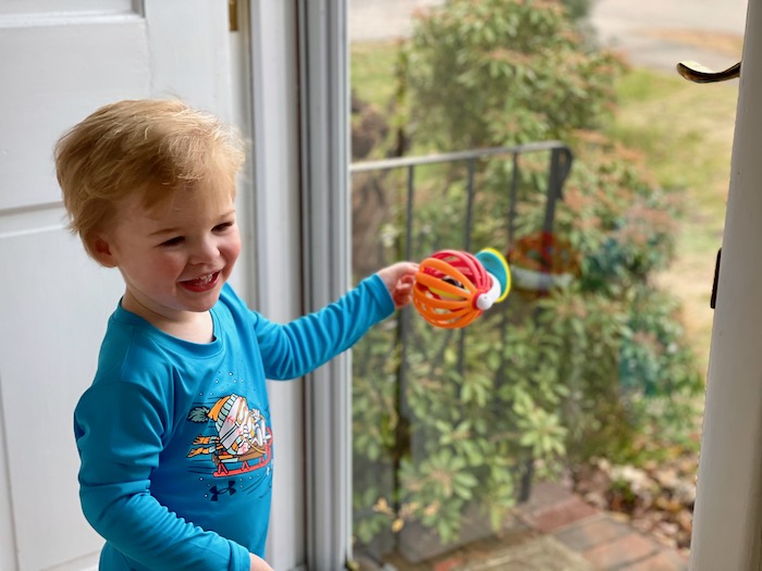 Flying with a toddler