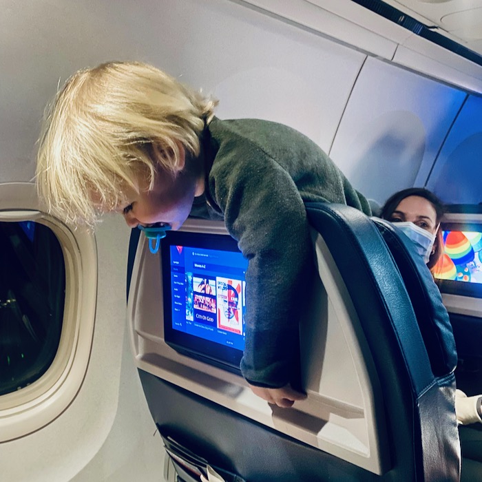 Flying with a toddler