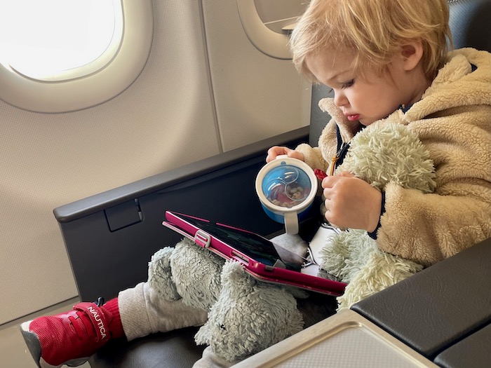 Flying with a toddler