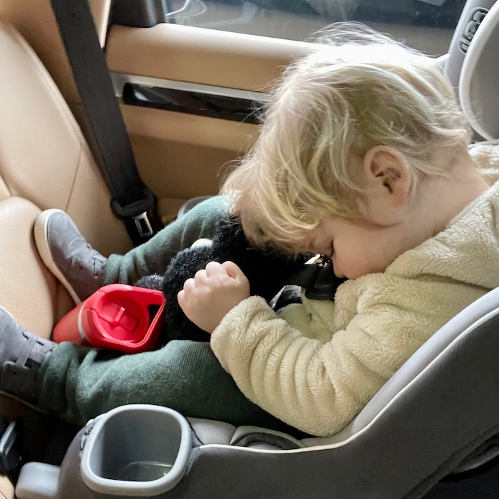 Traveling with a toddler on a road trip