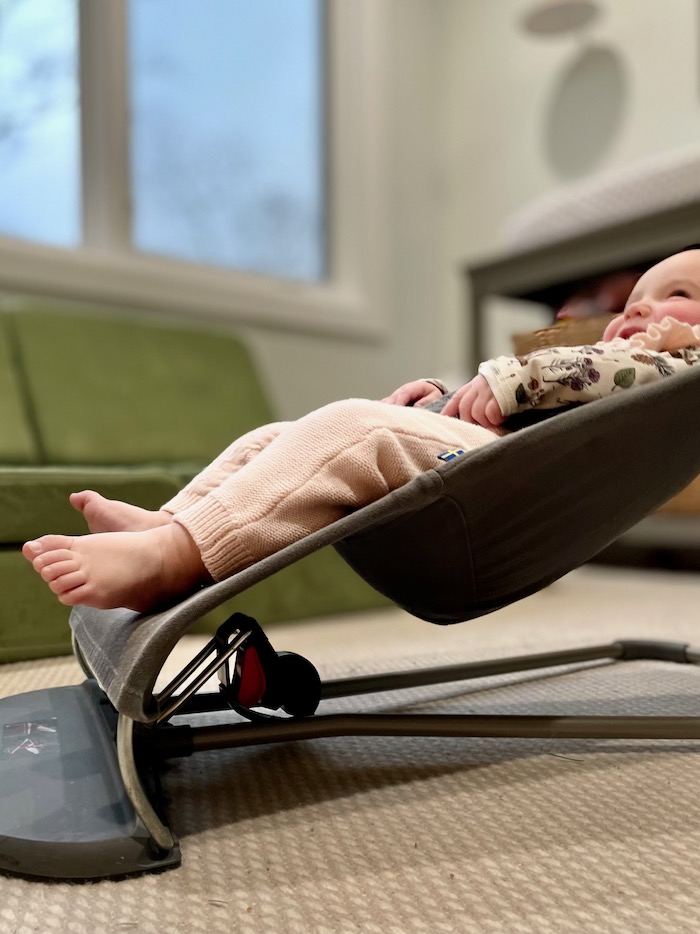 BabyBjorn bouncer recline mechanism