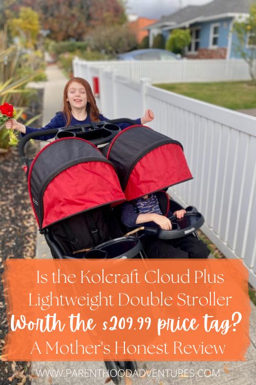 Kolcraft cloud plus lightweight double stroller hotsell