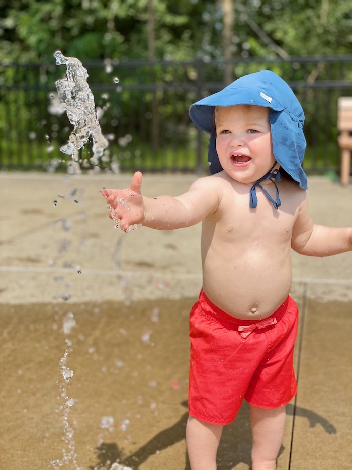 Toddler beach essentials