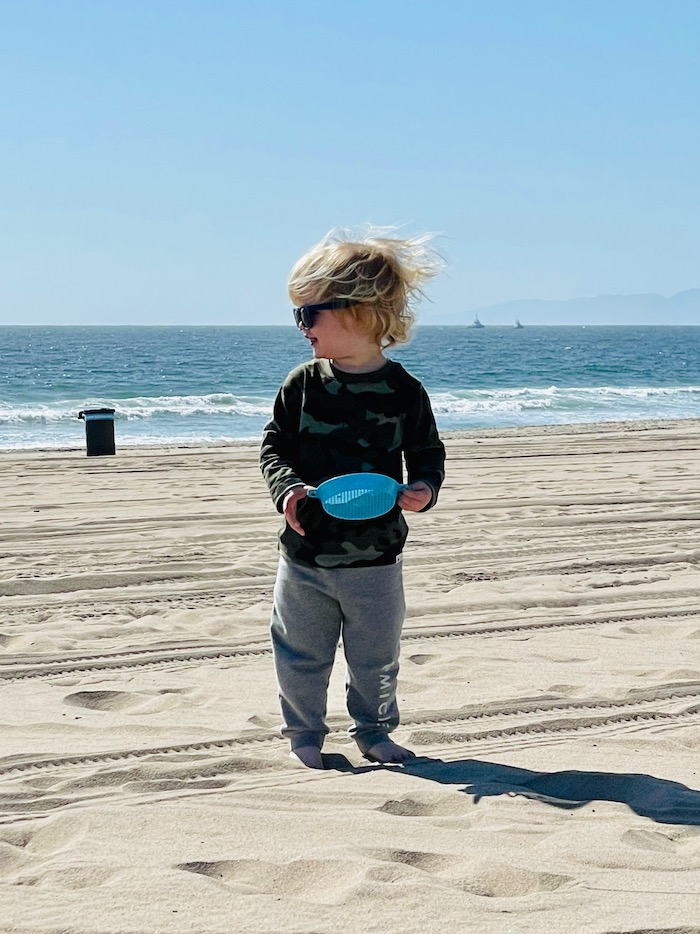 Toddler beach essentials