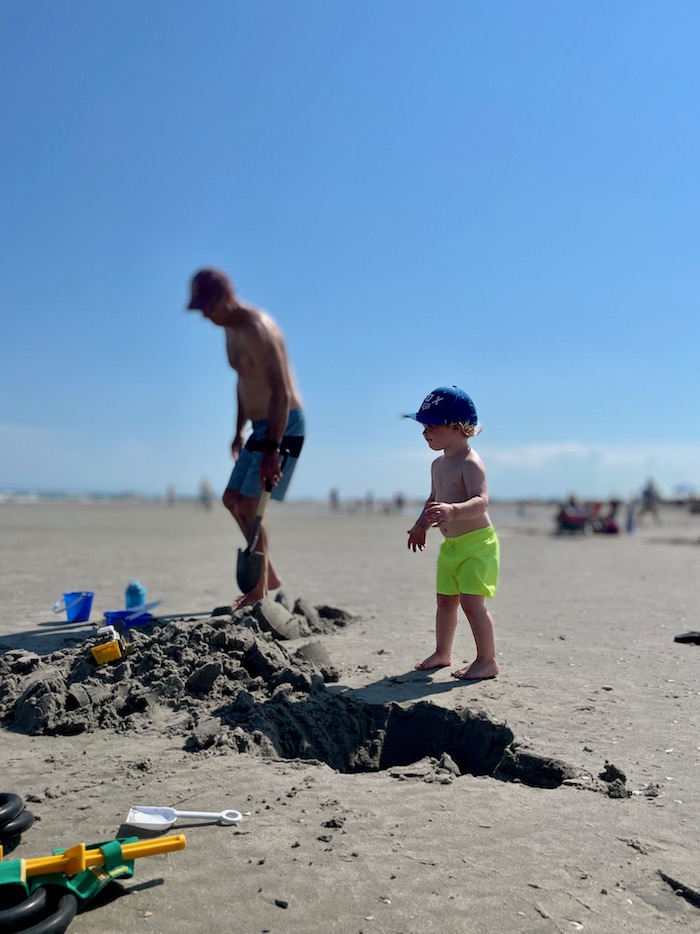 Toddler beach essentials