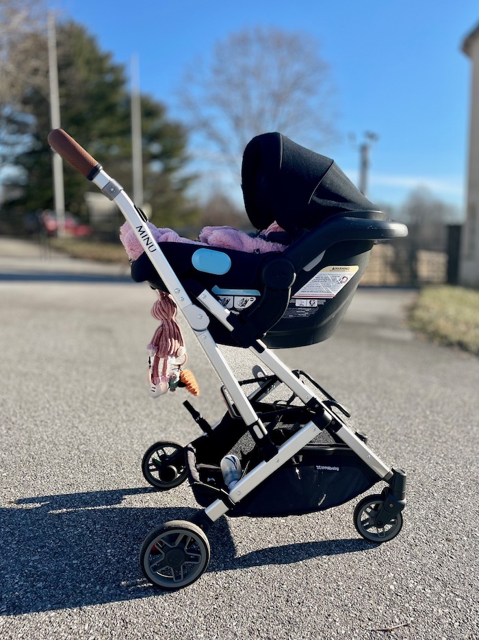UPPAbaby MINU with UPPAbaby MESA car seat