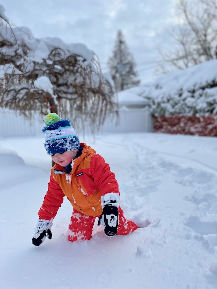 Skiing with a Toddler