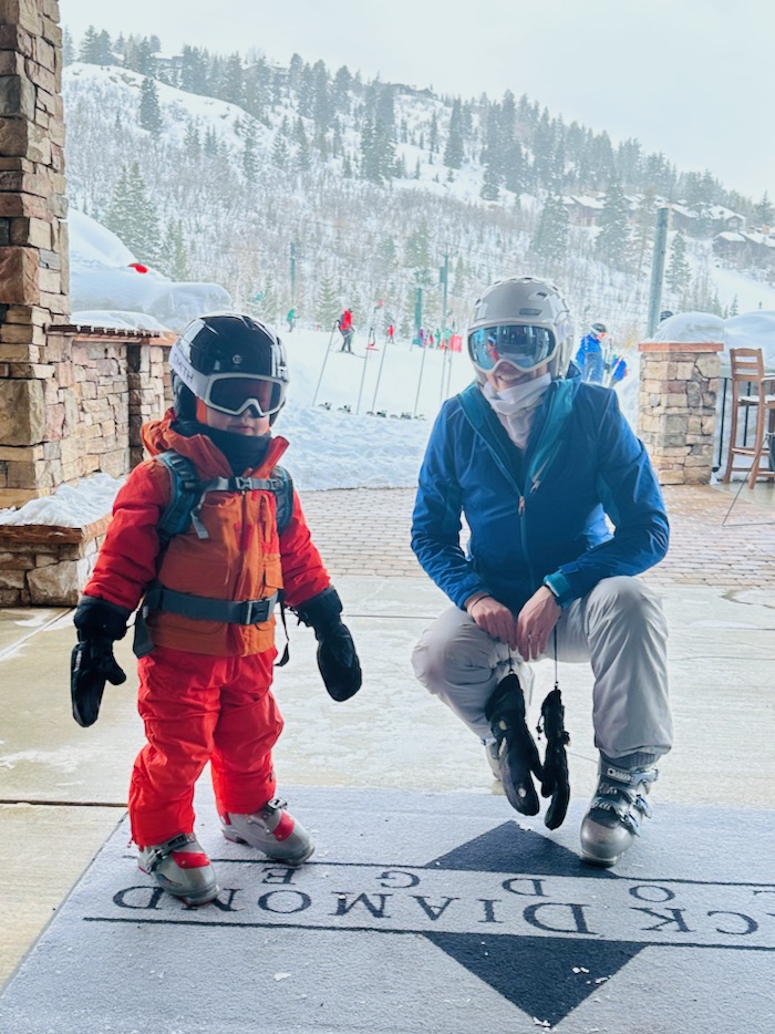Skiing with a Toddler