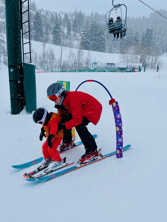 Skiing with a Toddler