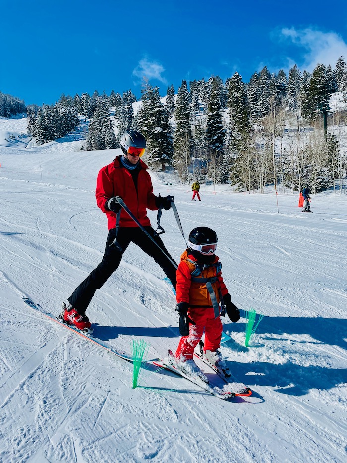 Skiing with a Toddler