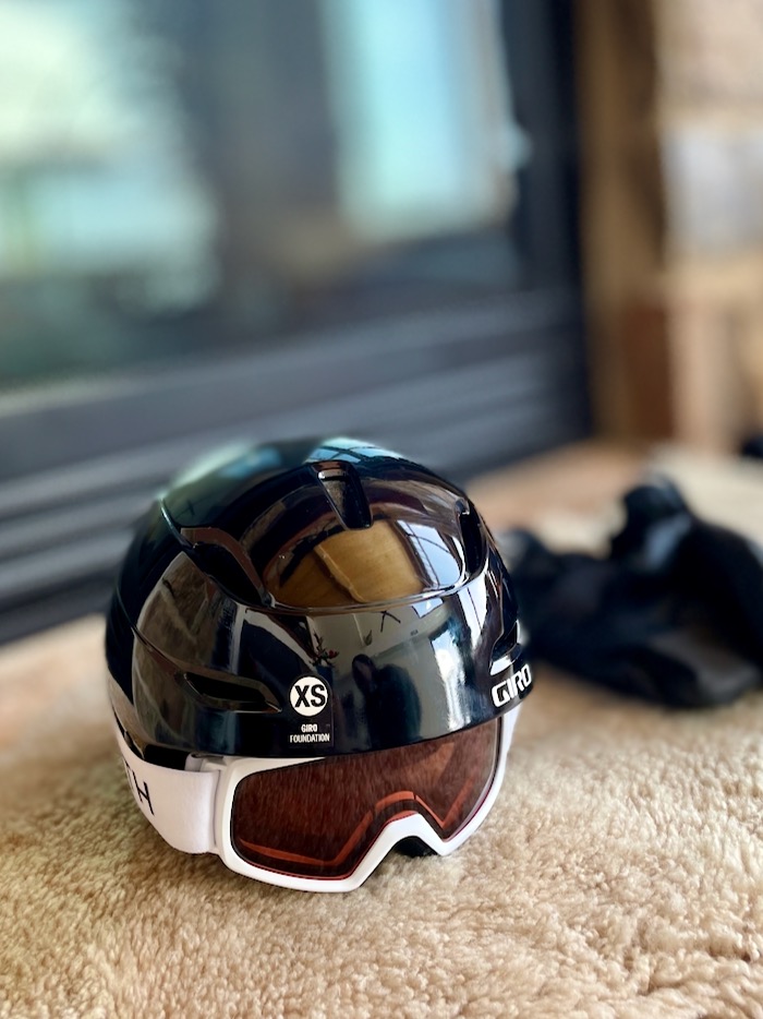 Giro youth ski helmet