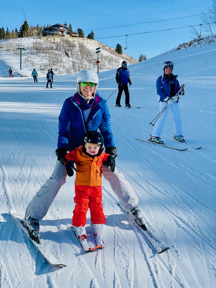 Skiing with a Toddler