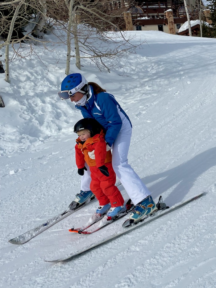 Skiing with a Toddler