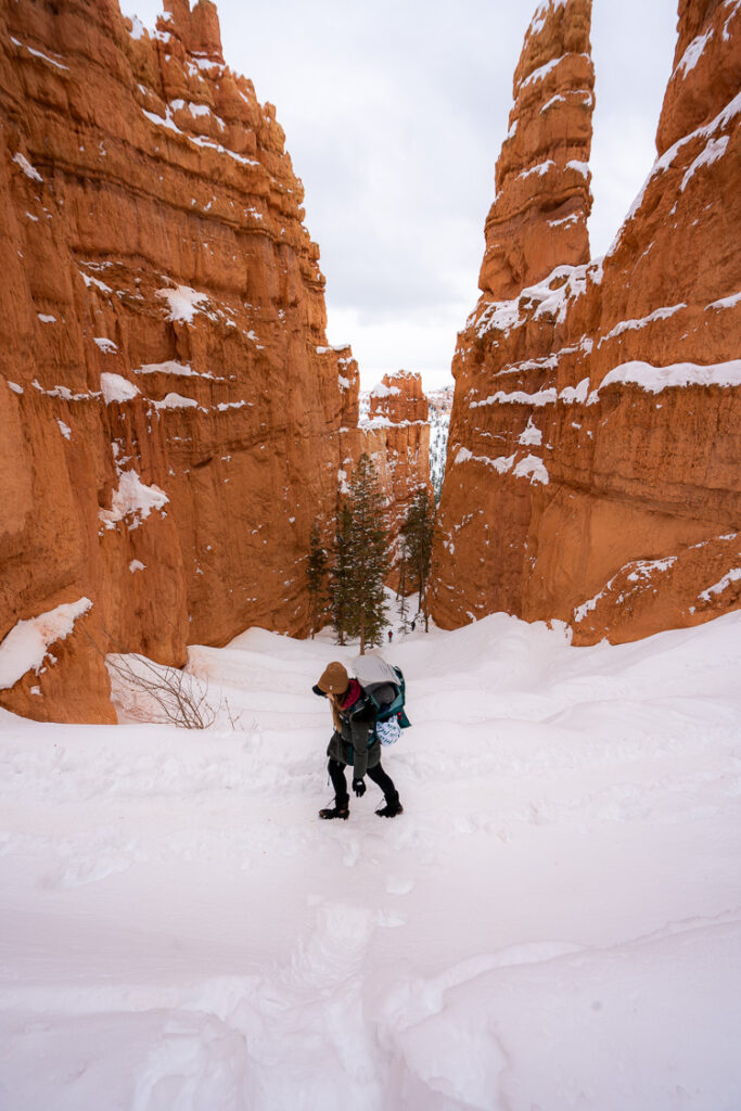 osprey poco lt on the trail in bryce