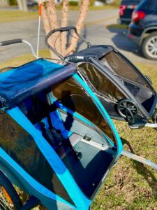 Thule Coaster XT vs. Thule Chariot Sport: Bike Trailer Comparison from a Mom with Both