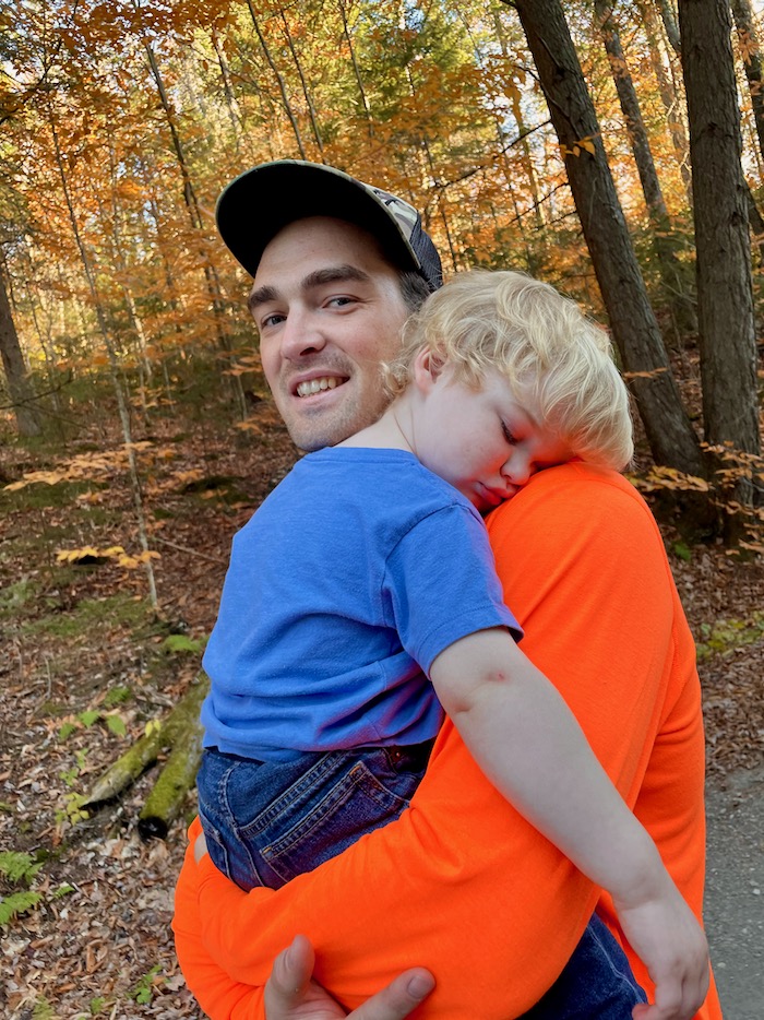 Hiking with a toddler