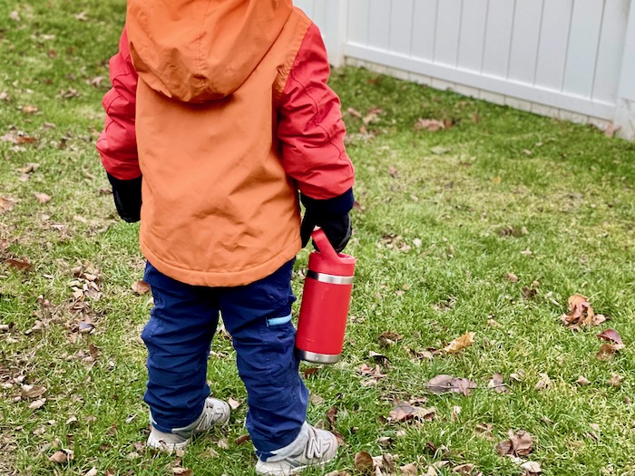 Hiking with a toddler