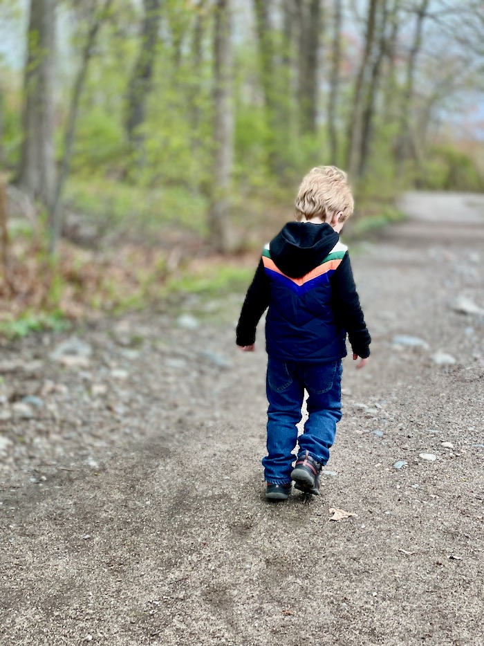 Hiking with a toddler