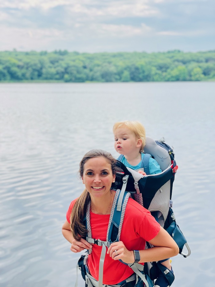 Hiking with a toddler