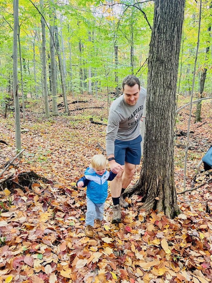 Hiking with a toddler