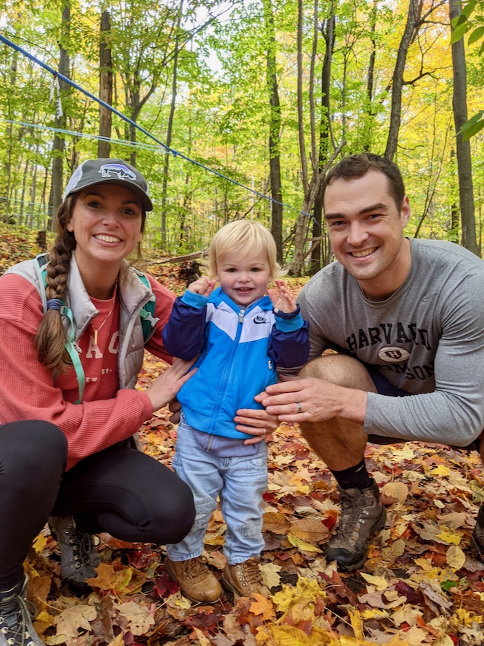 Hiking with a toddler