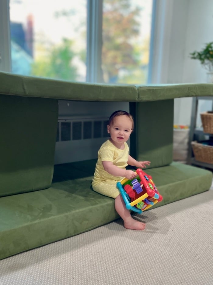 The Ultimate Review of the Nugget Kid's Couch! - Celebrating with kids