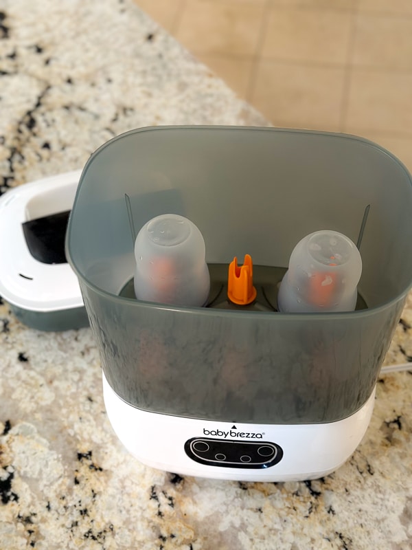 baby brezza bottle sterilizer