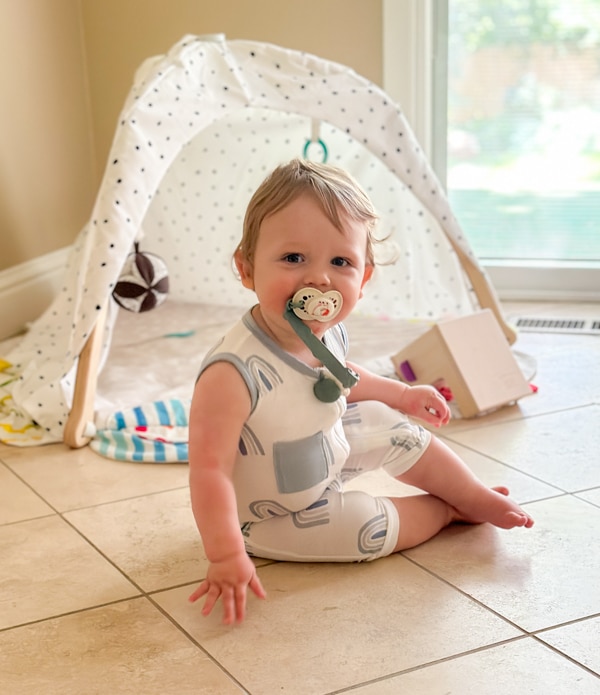 Bamboo Romper from Little Sleepies