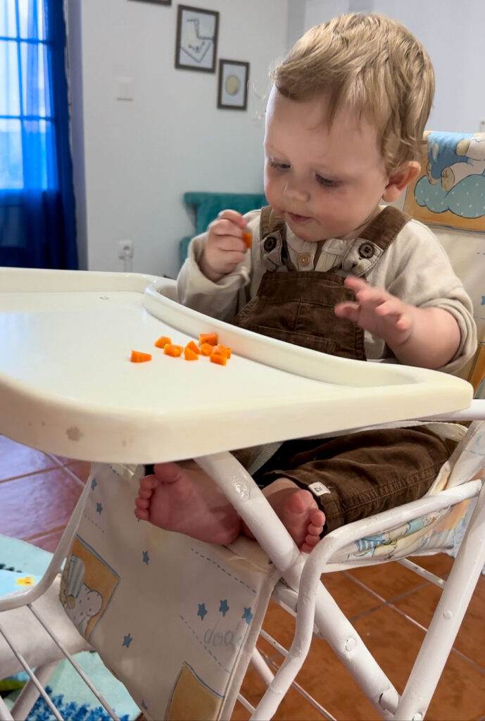 babyled weaning while traveling