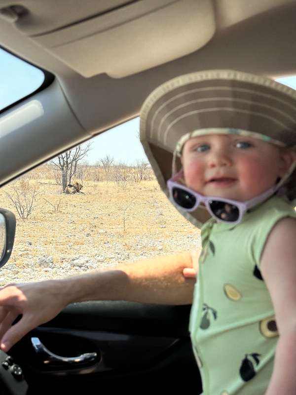 can you take a baby on safari