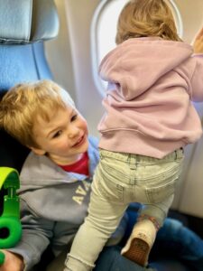 Flying Alone with Two Babies: 20 Tips for Survival