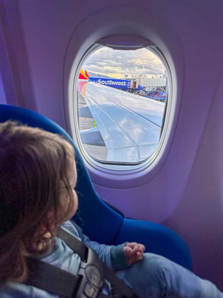 southwest airlines travel with baby