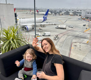 Flying SAS with a Baby or Toddler – Our Experience and Review