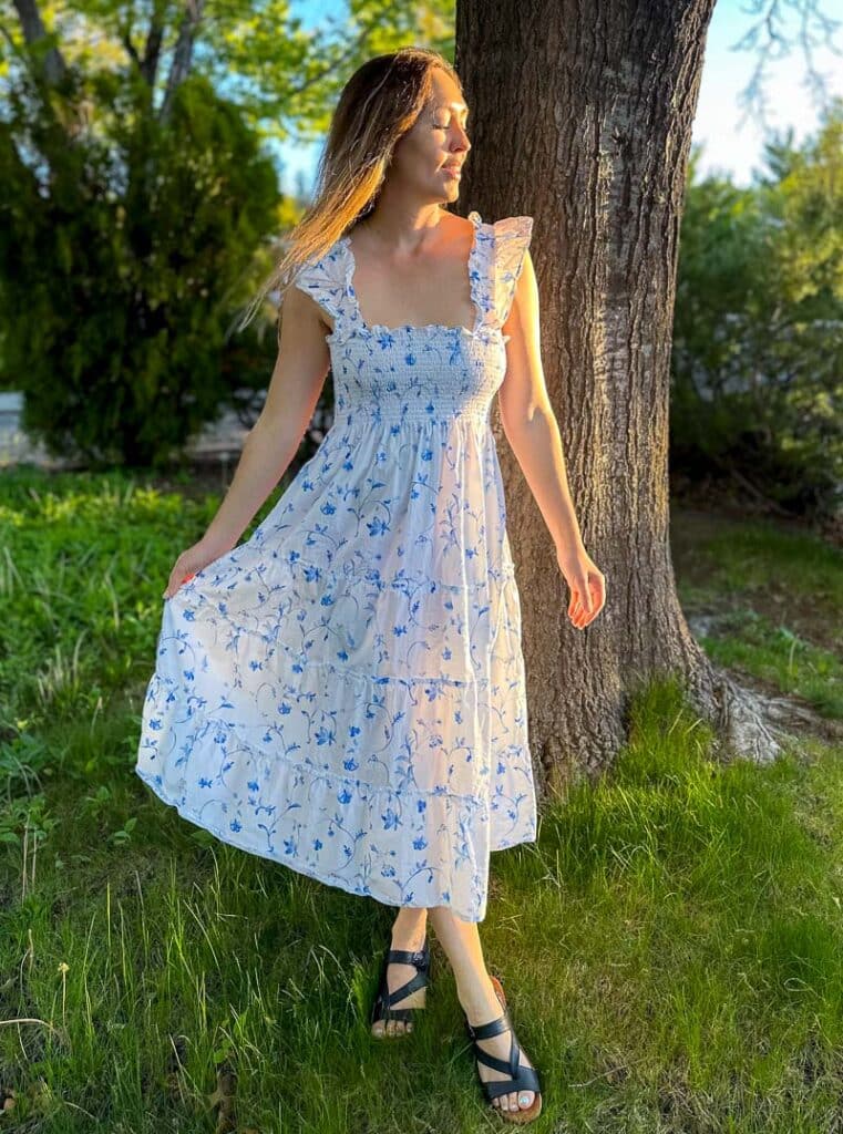 hill house home nap dress review