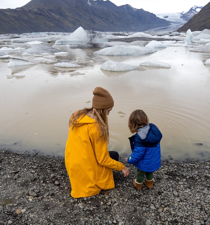 iceland with a baby toddler